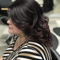 Adonia Salon and Spa - This guest has Hollywood hair! This was a root re-touch
