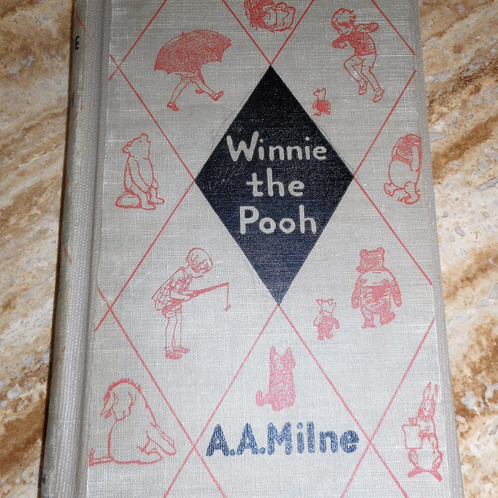 New old rebinding of a 1950s kids book for my grandkids.  Henry took the old book and re-bound it preserving the original cover and spine.