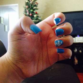 Studio Nails - beautifully done for the Holidays(: - Nail Salons Near Me - Panorama City, California