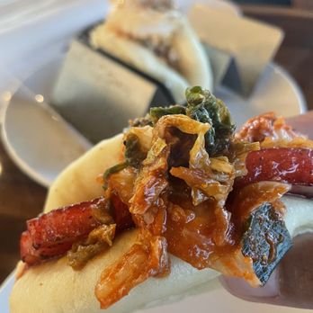 Ola Brew - Hilo - Pork belly bao with Kim chi - Brewpubs Near Me - Hilo, Hawaii Ola Brew - Hilo - Pork belly bao with Kim chi - Brewpubs Near Me - Hilo, Hawaii