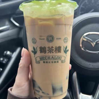 Hechalou - Divine Awakening w/ Sesame Jelly - Bubble Tea Near Me - Alhambra, California Hechalou - Divine Awakening w/ Sesame Jelly - Bubble Tea Near Me - Alhambra, California
