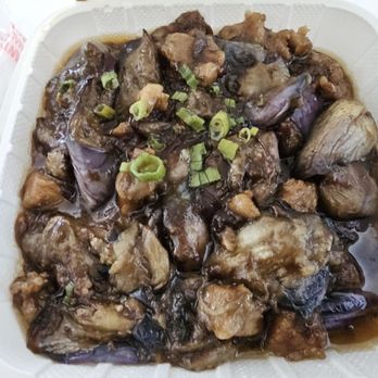 Big Fish Chinese Cafe - Eggplant w/Salted Fish & Chicken Clay Pot - Chinese Near Me - San Jose, California Big Fish Chinese Cafe - Eggplant w/Salted Fish & Chicken Clay Pot - Chinese Near Me - San Jose, California