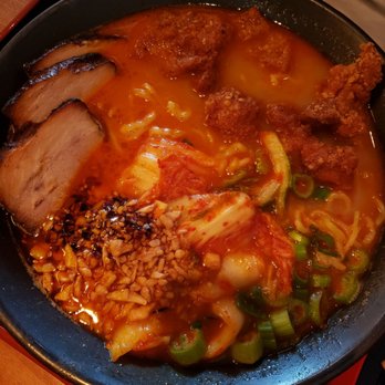 RAMEN-SAN - Spicy kimchi chicken ramen - Ramen Near Me - Chicago, Illinois
