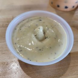 Student sauce. The spicy version was better but this was like a honey mustard