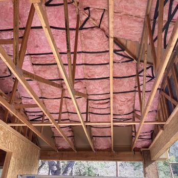 DC Acoustics & Insulation - Unfaced fiberglass insulation to roof deck at exterior porch Custom home Napa - Insulation Installation Near Me - Fairfield, California DC Acoustics & Insulation - Unfaced fiberglass insulation to roof deck at exterior porch Custom home Napa - Insulation Installation Near Me - Fairfield, California