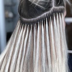 Hair Extensions By Lasha - Perfectly placed I-tip extensions!