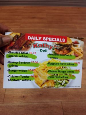 Menu photo 7 Kathy De's Deli Chicago, IL Menu photo 7 Kathy De's Deli Chicago, IL