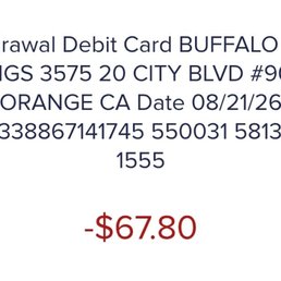 Bank statement Bank statement