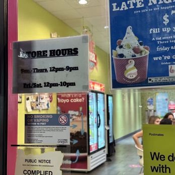 Menchie's - Current store hours as of 09/08/2024. - Ice Cream & Frozen Yogurt Near Me - Clackamas, Oregon Menchie's - Current store hours as of 09/08/2024. - Ice Cream & Frozen Yogurt Near Me - Clackamas, Oregon