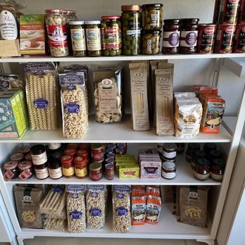 Oh La Vache - Wall of pasta - Cheese Shops Near Me - Long Beach, California Oh La Vache - Wall of pasta - Cheese Shops Near Me - Long Beach, California
