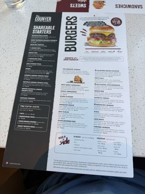 Menu photo 4 The Counter Honolulu, HI