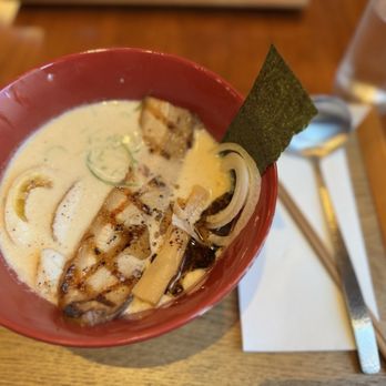 Ujin - Tonkatsu Ramen with chasu pork and chicken breast - Ramen Near Me - San Diego, California Ujin - Tonkatsu Ramen with chasu pork and chicken breast - Ramen Near Me - San Diego, California
