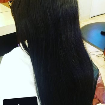 Hair by CindeeB - The Jet black hair (years of hair dye) - Hair Stylists Near Me - Temecula, California