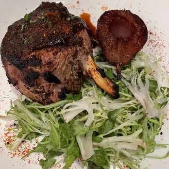 Harvest Table - Pork chop - New American Near Me - St Helena, California