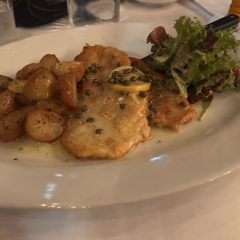 Pomme Frite - UNCOOKED SALMONELLA CHICKEN WITH LEMON SAUCE AND CAPERS & POTATOES - French Near Me - Palm Springs, California Pomme Frite - UNCOOKED SALMONELLA CHICKEN WITH LEMON SAUCE AND CAPERS & POTATOES - French Near Me - Palm Springs, California