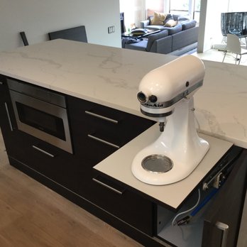 Island With Microwave Drawer And Mixer Lift Yelp