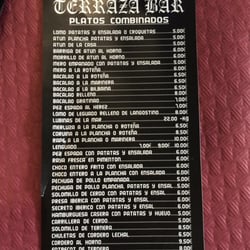 Antiguo Caladero - Platos combinados