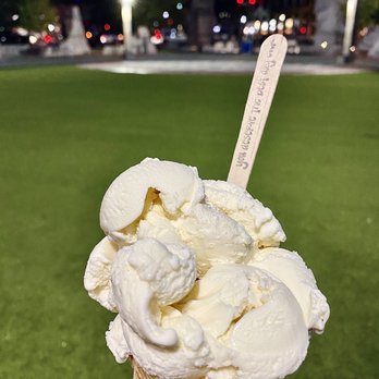 Silver Lining Creamery - Medium (2 scoops) New York Cheesecake waffle cone - Desserts Near Me - Rapid City, South Dakota Silver Lining Creamery - Medium (2 scoops) New York Cheesecake waffle cone - Desserts Near Me - Rapid City, South Dakota