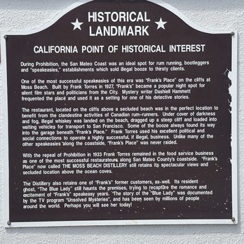 Moss Beach Distillery - Yes, its a Historic Landmark - Seafood Near Me - Moss Beach, California Moss Beach Distillery - Yes, its a Historic Landmark - Seafood Near Me - Moss Beach, California