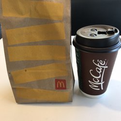 McDonald's - Food with yummy HOT coffee!