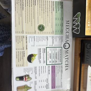 Meccha Matcha - Menu - Desserts Near Me - Artesia, California
