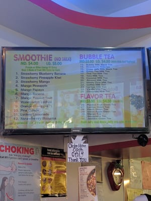 Menu photo 4 Hawa Smoothies & Bubble Tea New York, NY