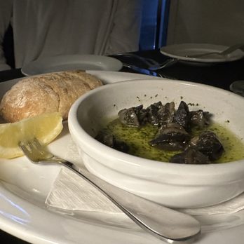 Timothy's - Escargot swimming in herb butter. Quite tasty but how could it not be? - Breakfast & Brunch Near Me - St Louis, Missouri