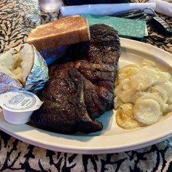 Strawberry's - Yes, 1" thick Pork Steak!