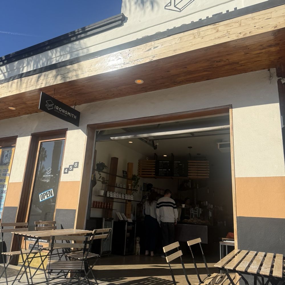 Ironsmith Coffee Roasters - Outside and interior - Coffee Roasteries Near Me - Encinitas, California