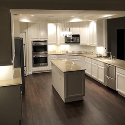 After.  Same countertop, backsplash not yet installed.