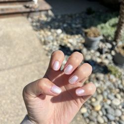 Julie's Nail Room - Hailey Bieber nails