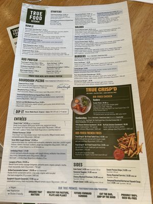 Menu photo 8 True Food Kitchen Jacksonville, FL