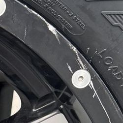 Pep Boys - Scratch on the rim