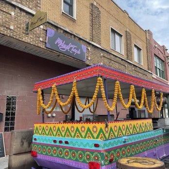 Midnight Temple - Food cart outside of Midnight Temple that they cook and serve some yummy street bites from! - Indian Near Me - Detroit, Michigan