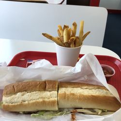 USA Subs & Grill - This was my first time eating here. It is the Cowboy Steak. Really good sandwiches and reasonably priced and really fresh.