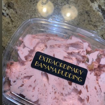 Extraordinary Banana Pudding - RED VELVET PUDDING - Desserts Near Me - La Mesa, California