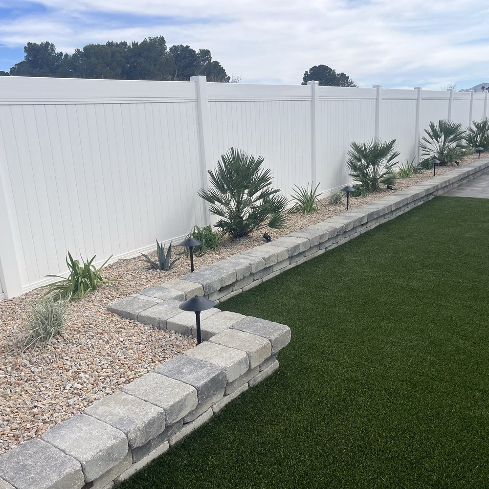 Monarch Landscape And Design - Raised planter made from rustic wall with low voltage lighting kit. - Landscape Architects or Designers Near Me - Hesperia, California Monarch Landscape And Design - Raised planter made from rustic wall with low voltage lighting kit. - Landscape Architects or Designers Near Me - Hesperia, California