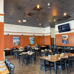 Boteco Restaurant - Cozy and inviting indoor dining area at Boteco BR Restaurant -- perfect for enjoying authentic Brazilian food in Orlando.