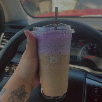 Da Vien Coffee - Ube Cream Latte - Coffee & Tea Near Me - Alhambra, California