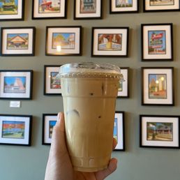 Honey lavender latte Honey lavender latte