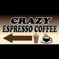 Crazy Expresso Coffee - Are sign right off Broadway follow the balloons...