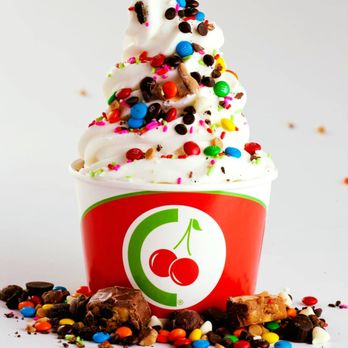 Cherryberry - a cup of ice cream with sprinkles - Ice Cream & Frozen Yogurt Near Me - Lake Jackson, Texas