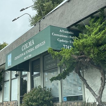 Colma Cremation and Funeral Services - Front of the office - Funeral Services & Cemeteries Near Me - Colma, California Colma Cremation and Funeral Services - Front of the office - Funeral Services & Cemeteries Near Me - Colma, California