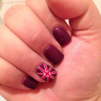 Miss Nails - Union Jack by Jason at Miss Nails. - Nail Salons Near Me - Blue Springs, Missouri