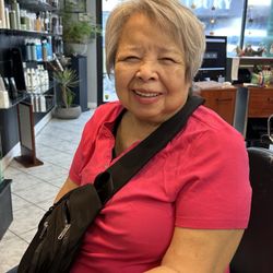 Adesso The Salon - My beautiful Mama after Donna's work