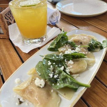 Monkeypod Kitchen - Let that Man-go margarita Pumpkin ravioli - Hawaiian Near Me - Kapolei, Hawaii Monkeypod Kitchen - Let that Man-go margarita Pumpkin ravioli - Hawaiian Near Me - Kapolei, Hawaii