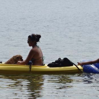 Anchorage at the Lake - Kyaking with our dog - Venues & Event Spaces Near Me - Tilton, New Hampshire