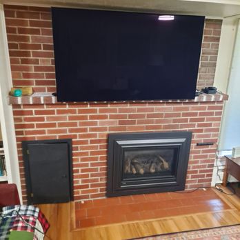Elie Services - That is 75-year-old brickwork. Mo took real care to make sure he had the right tools for the installation. - Handyman Near Me Elie Services - That is 75-year-old brickwork. Mo took real care to make sure he had the right tools for the installation. - Handyman Near Me