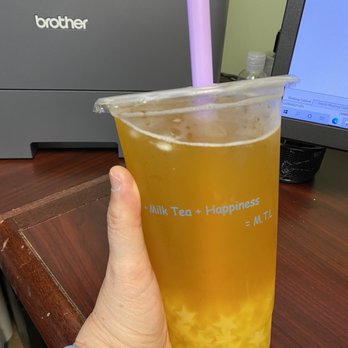 Milk Tea Lab - Mango Green Tea... - Coffee & Tea Near Me - Pleasant Hill, California