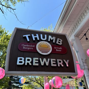 Thumb Brewery - Brewery sign - Breweries Near Me - Caseville, Michigan